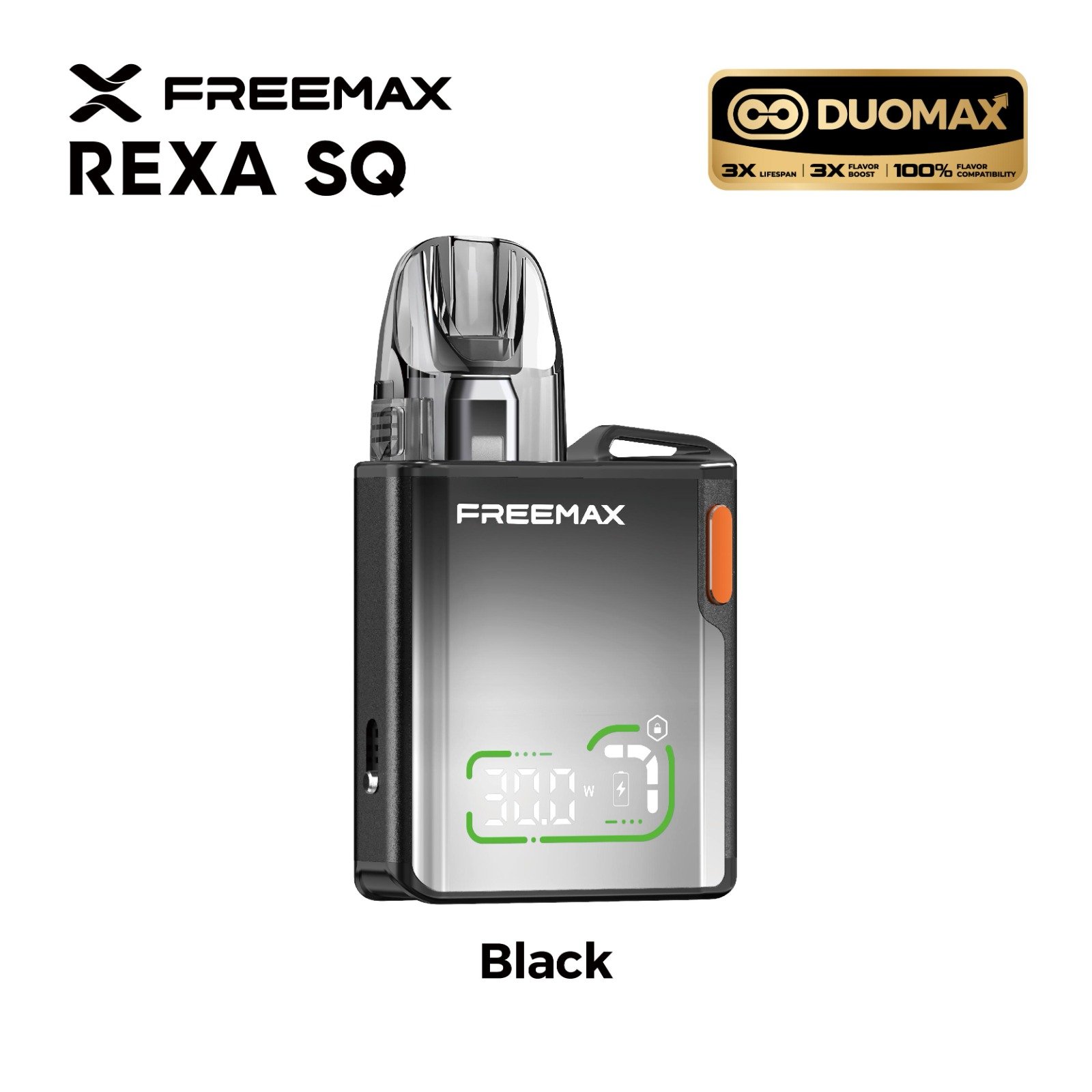 Sq Kit 0.6 Ohm Black 