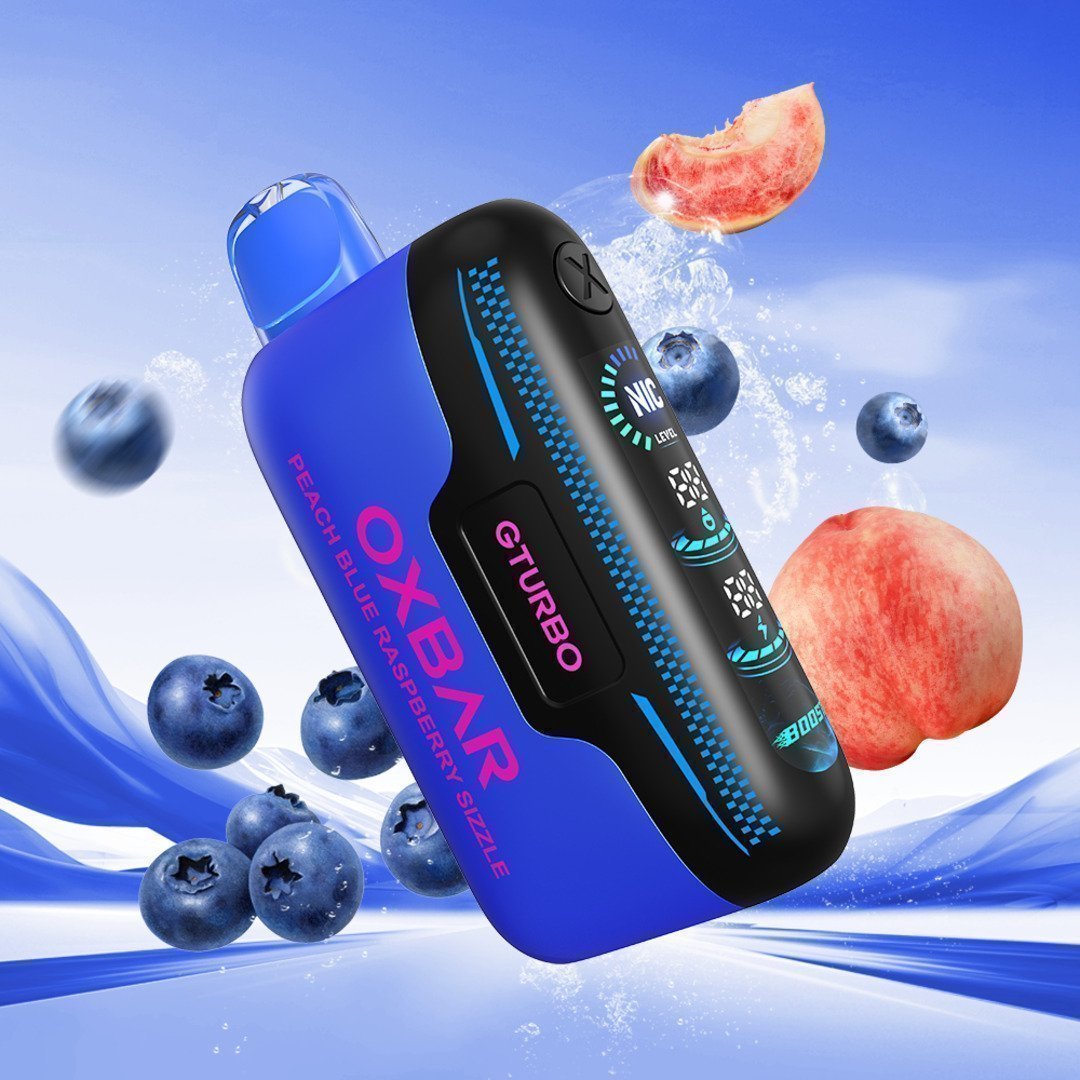 Peach Blue Raspberry Sizzle 