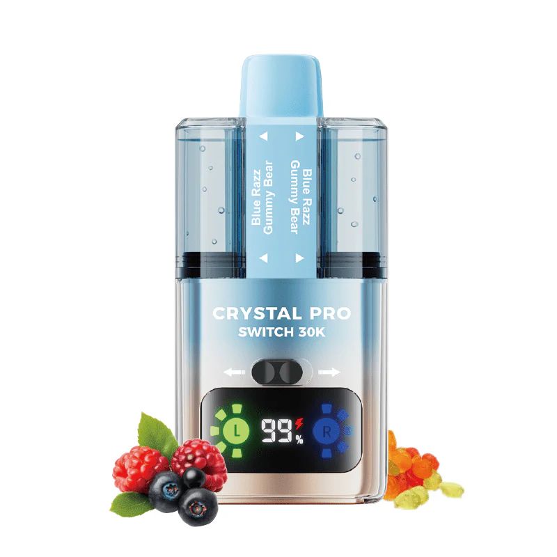 Blue Razz Gummy Bear & Blue Razz Cherry Ice 