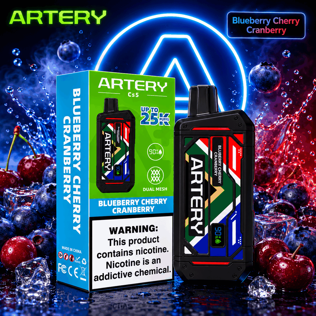 Blueberry Cherry Cranberry 